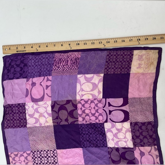 Coach Square Scarf/bandana
(stained) - Picture 3 of 5